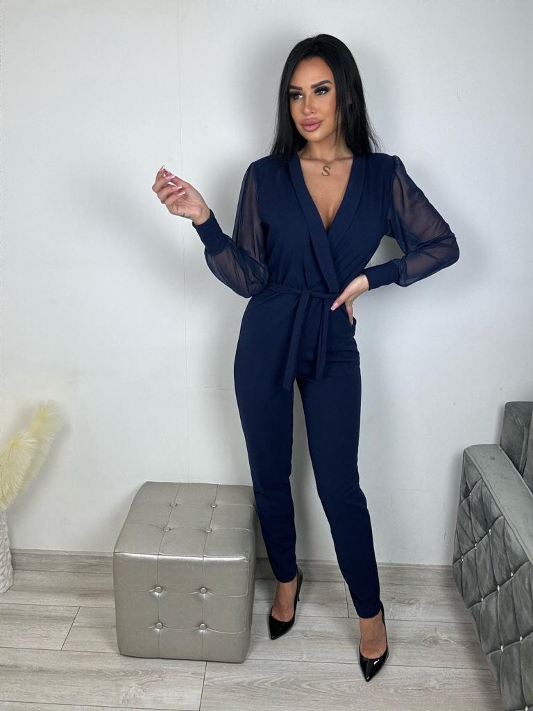 Kombinezon z rękawem siateczkowym