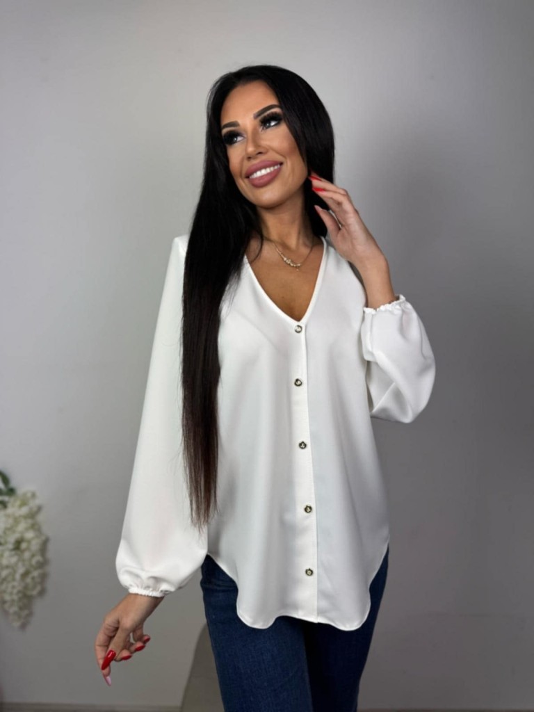 Elegancka bluzka z guzikami