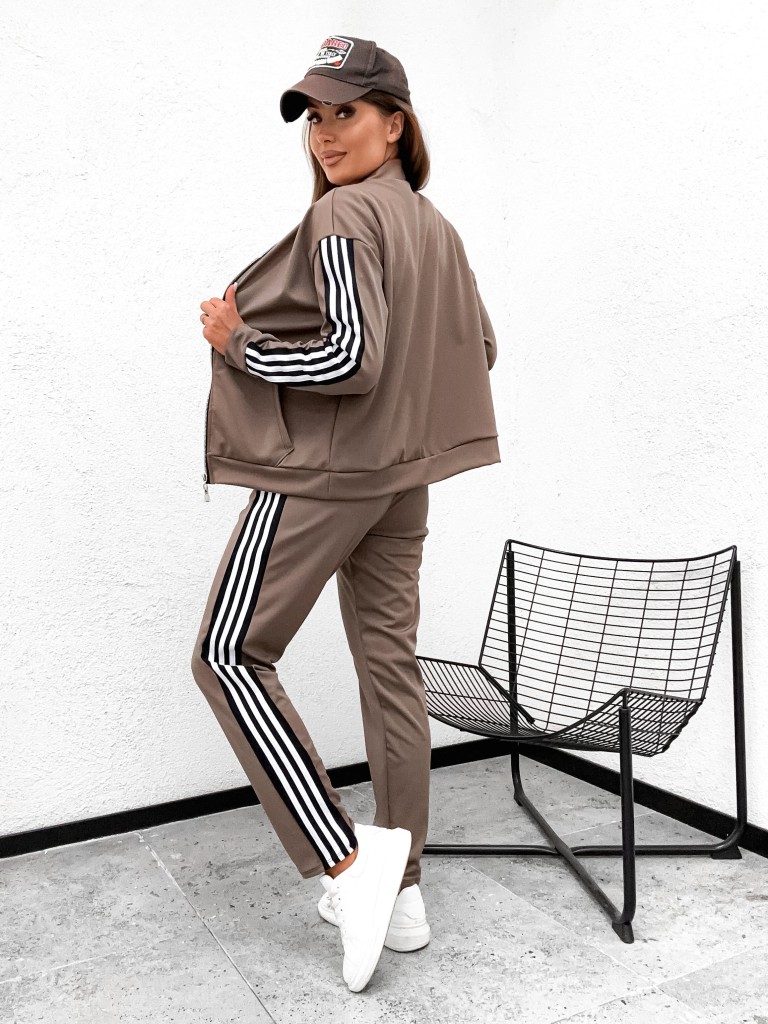 Komplet na suwak z lampasami