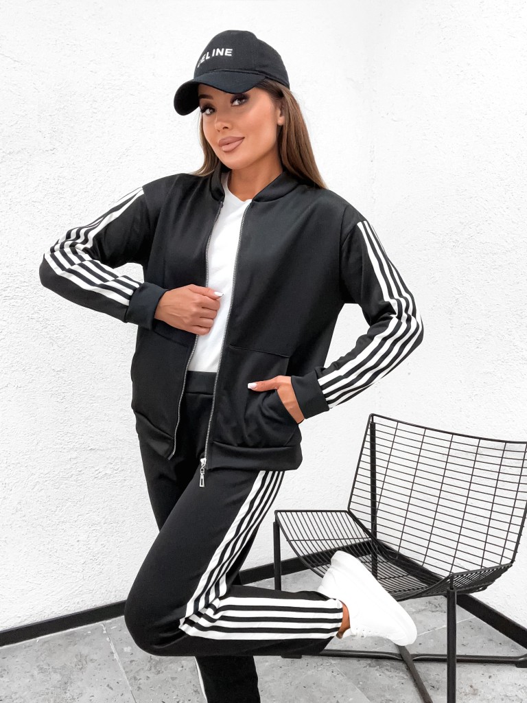 Komplet na suwak z lampasami