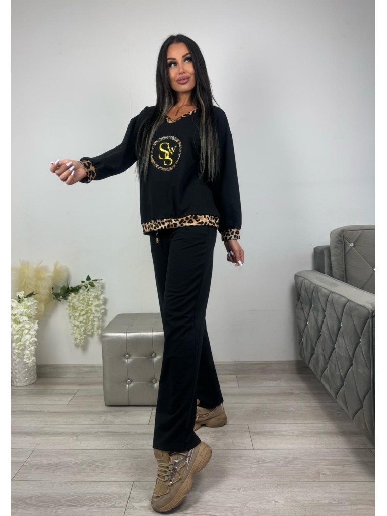 Bawełniany komplet z nadrukiem