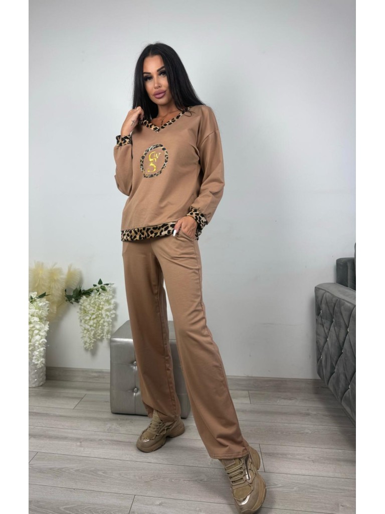 Bawełniany komplet z nadrukiem